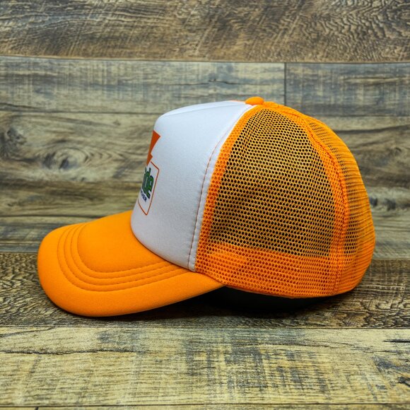 Retro Gatorade Mens Trucker Hat Orange Snapback 1986 Retro Logo Baseball Cap - Picture 4 of 8